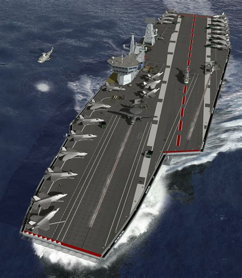 Queen Elizabeth Class Future Aircraft Carrier Cvf Class