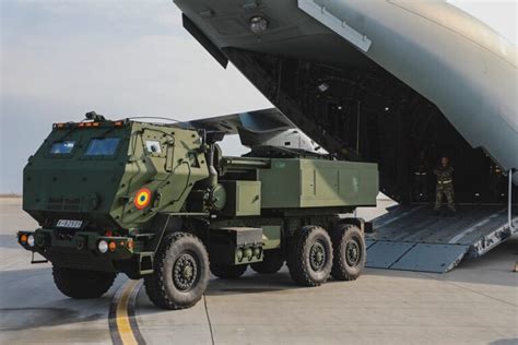 Raf Atlas Transport Aircraft Conducts Trails With Romanian Himars