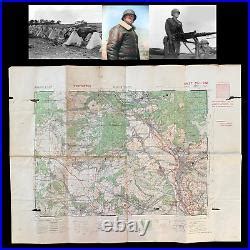 Rare Wwii Lt Gen George Patton Third Army Siegfried Line Combat