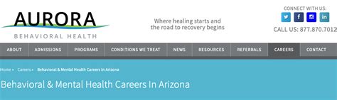 Registered Nurse Tempe Az Aurora Behavioral Health System Jobs