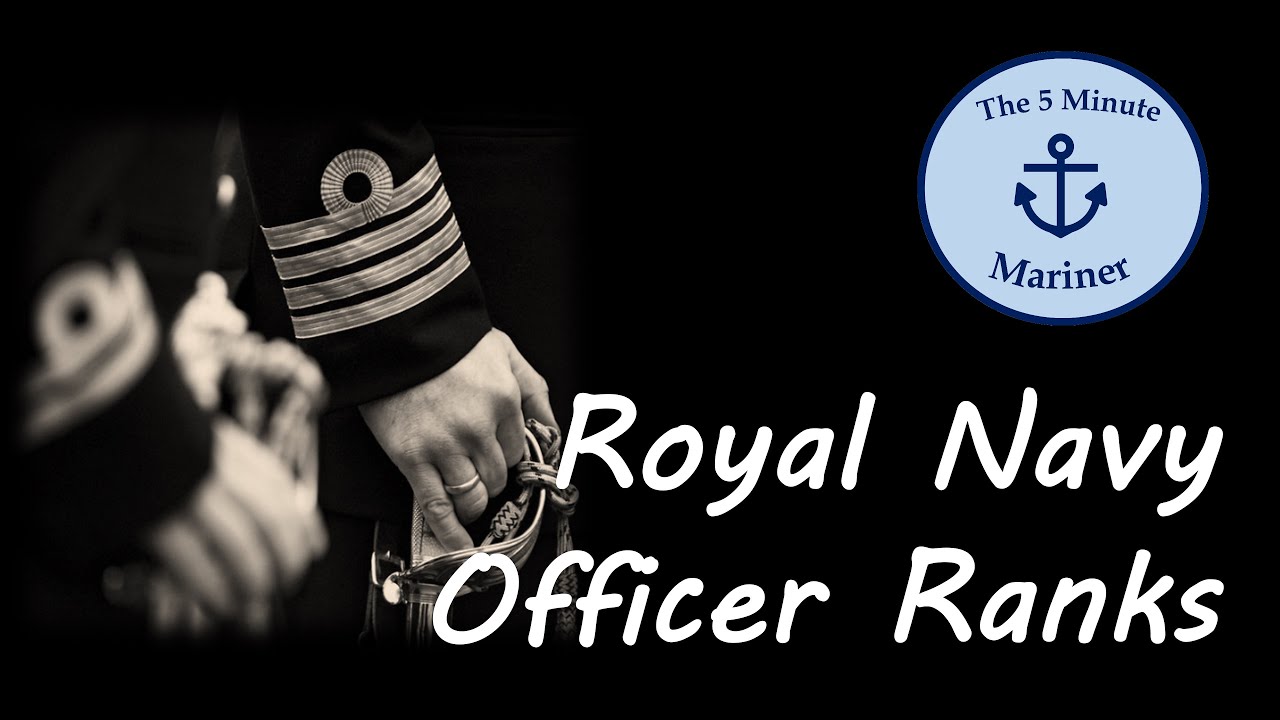 Royal Navy Officer Ranks 5Mm Youtube