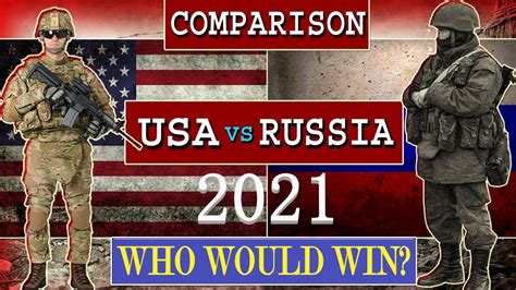 Russia Vs Usa Military Power Comparison 2021 Youtube