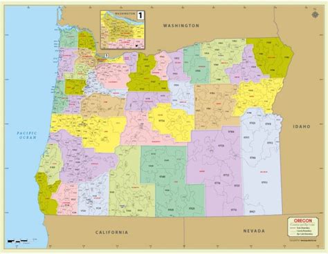 Salem Oregon Zip Code Map Maps For You