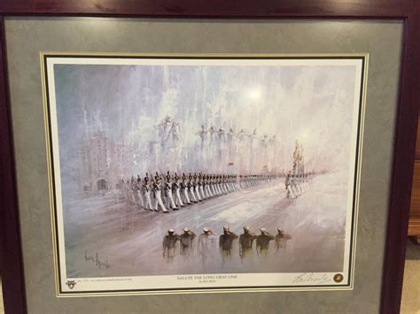 Salute The Long Grey Line By Ben Maile Framed 1878787443