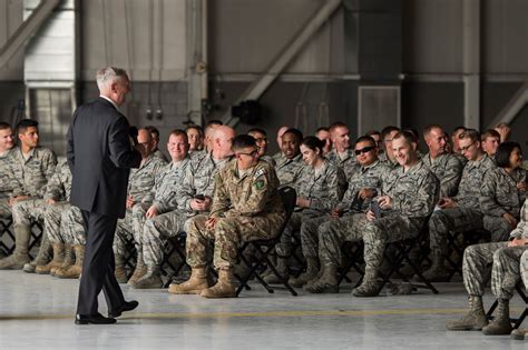 Secdef Visits Minot Afb