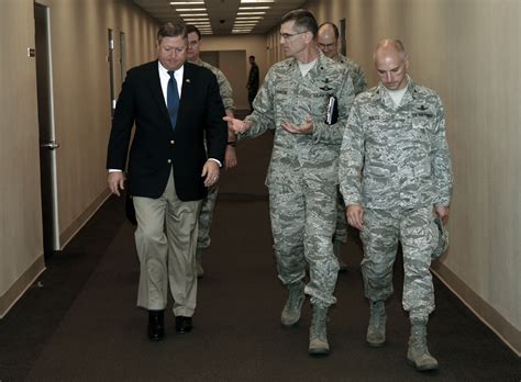 Secretary Of The Air Force Visits Vandenberg Air Force Base