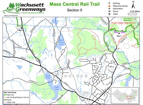 Section 5 Mcrt Map Wachusett Greenways