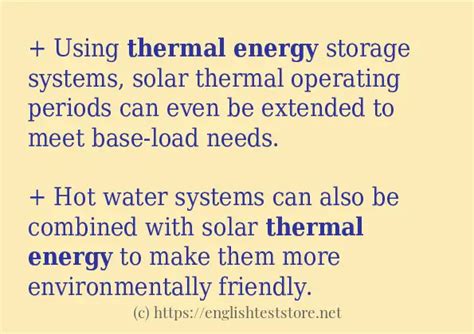 Sentence Example Of Amp Quot Thermal Energy Amp Quot Englishteststore Blog