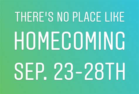 September Homecoming Events The Ridge Review