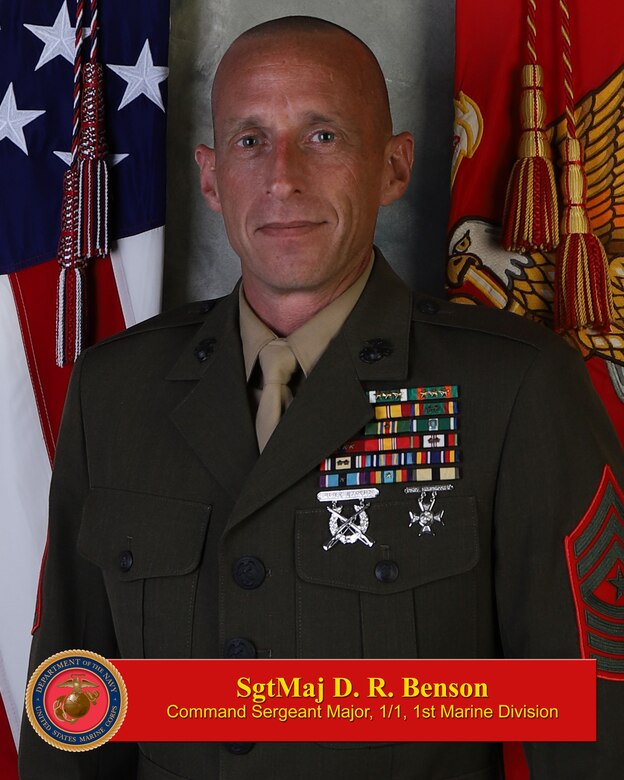 Sergeant Major Christopher Demosthenous 1St Marine Division Biography