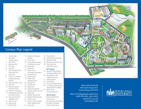 Seton Hall Campus Map Verjaardag Vrouw 2020