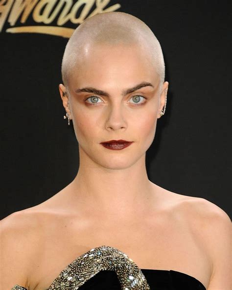 Shaved Head Female