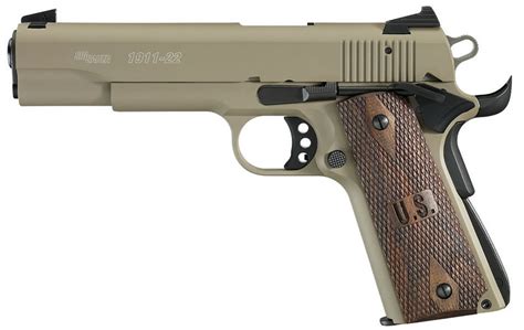 Sig Sauer 1911 22 Flat Dark Earth 22Lr Rimfire Pistol Sportsman S