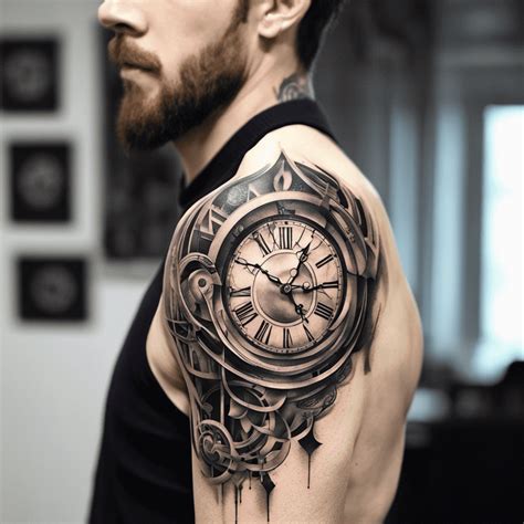 Simple Clock Tattoo My Tattoos Time Tattoos Simple Hand Tattoos