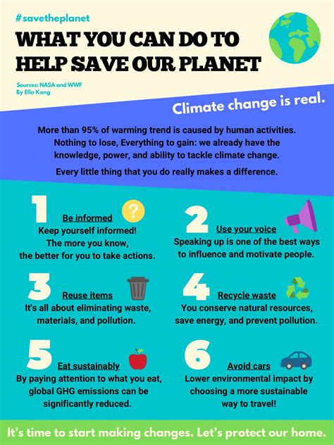 Simple Ways To Help The Environment Save Earth Climate Change