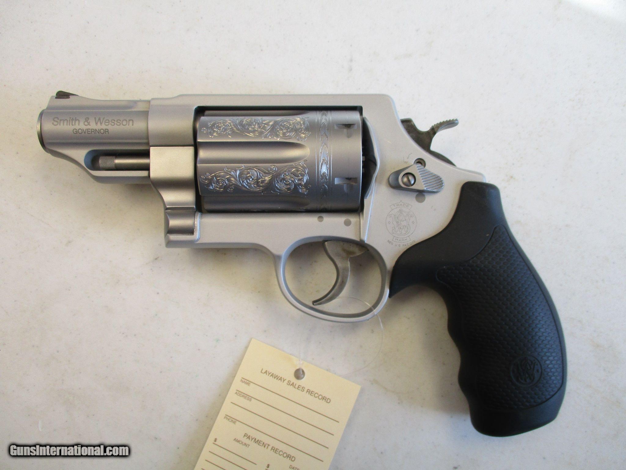 Smith Wesson Governor 410 45 Engraved