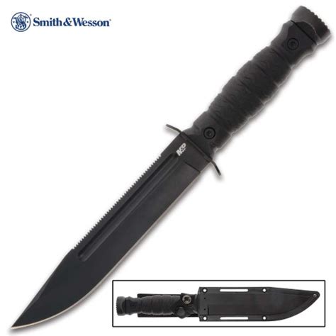 Smith Wesson M P Ultimate Survival Knife And Sheath Hero Outdoors