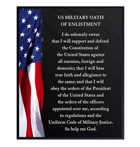 Soldiers Oath Of Enlistment