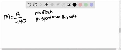 Solved The Mach Number Is A Measurement Of Speed Named After The Man