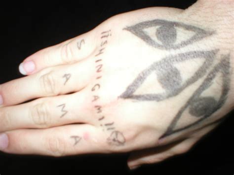 Soul Eater Hand Tattoos By Taylor Ausbrooks On Deviantart