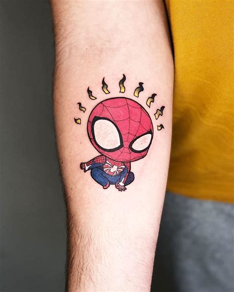 Spiderman Tattoo Design