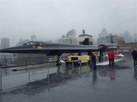 Sr 71 Blackbird At The Intrepid Museum In New York Still Looks Like It