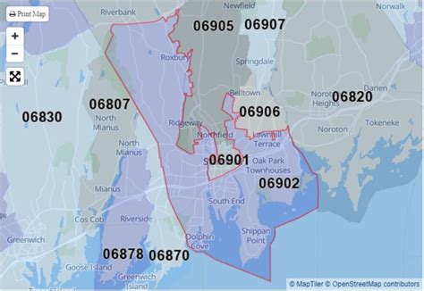 Stamford Zip Code Connecticut