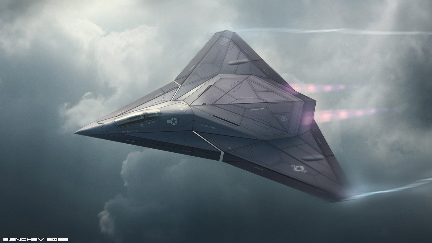 Stealth Fighter Concept Behance