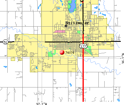 Stillwater Ok Zip Code Map Map