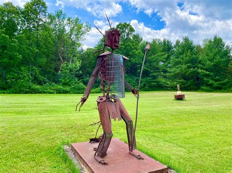 Stone Ledge Sculpture Garden Plattsburgh Ny Adventures In New York