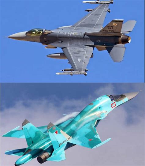 Su 34 Vs F 16