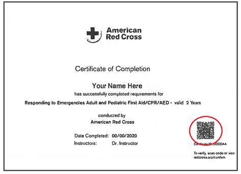 Submitting American Red Cross Courses Certification Oti Nysed