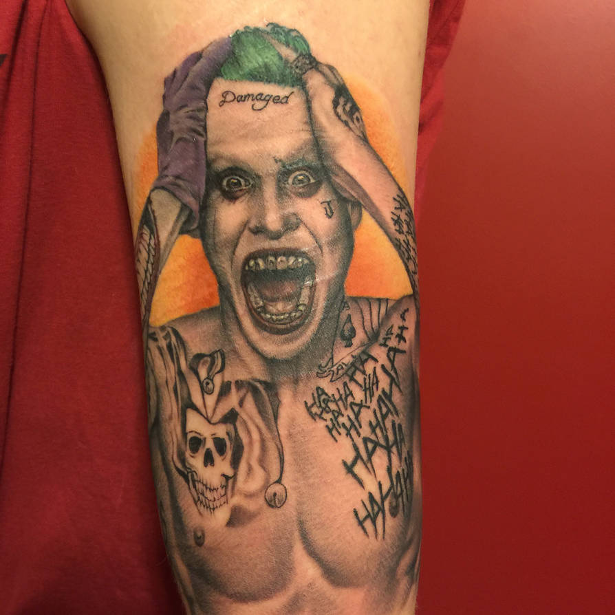 Suicide Squad Joker Tattoo By Maitrisx On Deviantart