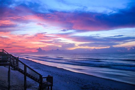 Sunset Beach North Carolina Beach Sunset Beautiful Places Beach