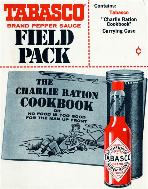 Tabasco Sauce History Ingredients Uses Military Meals