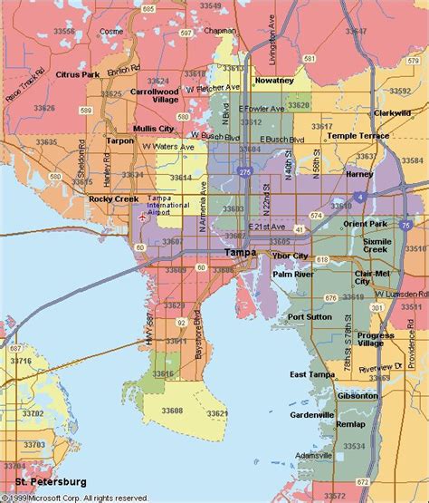 Tampa Florida Zip Code