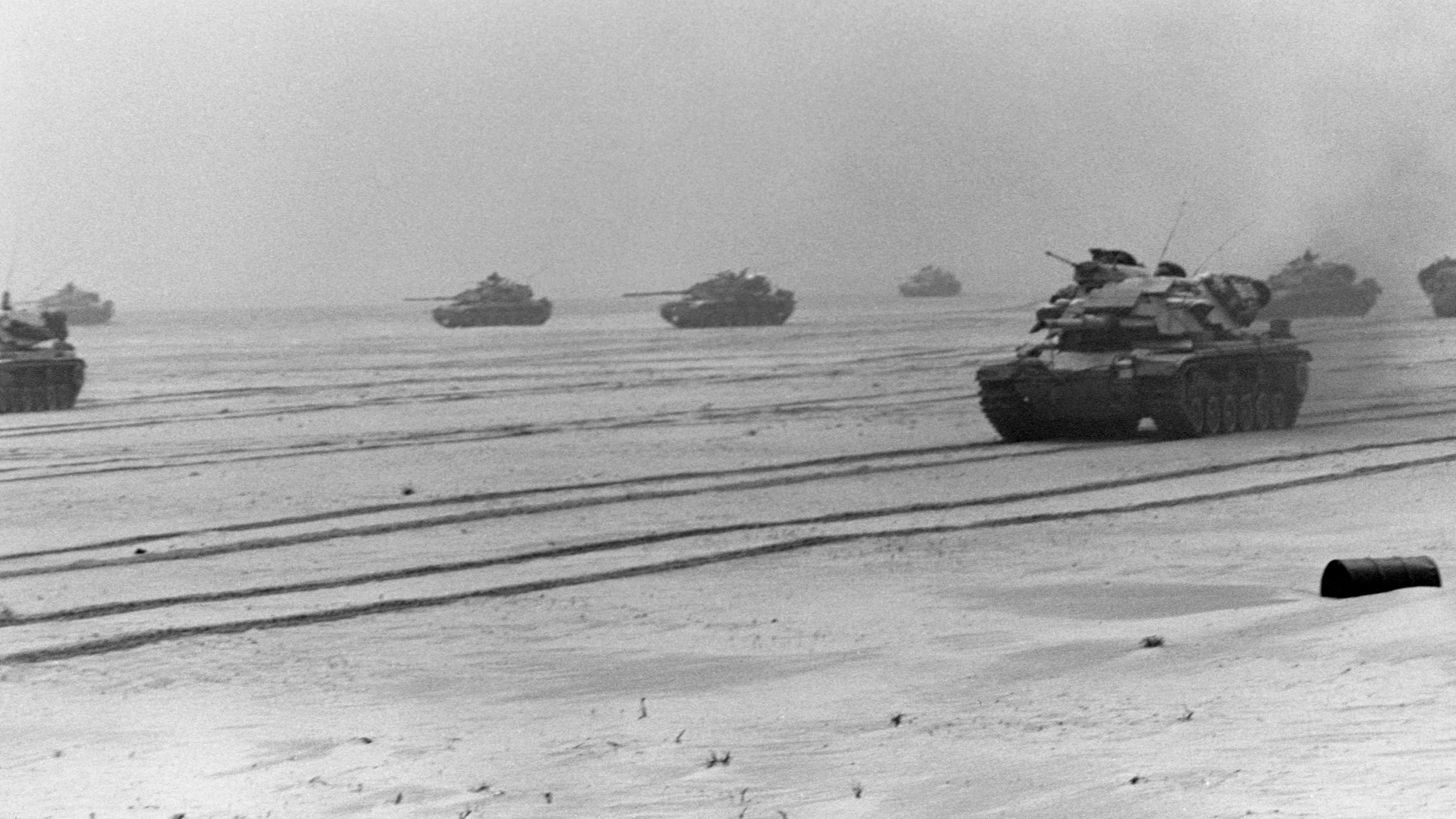 Tanks In Gulf War