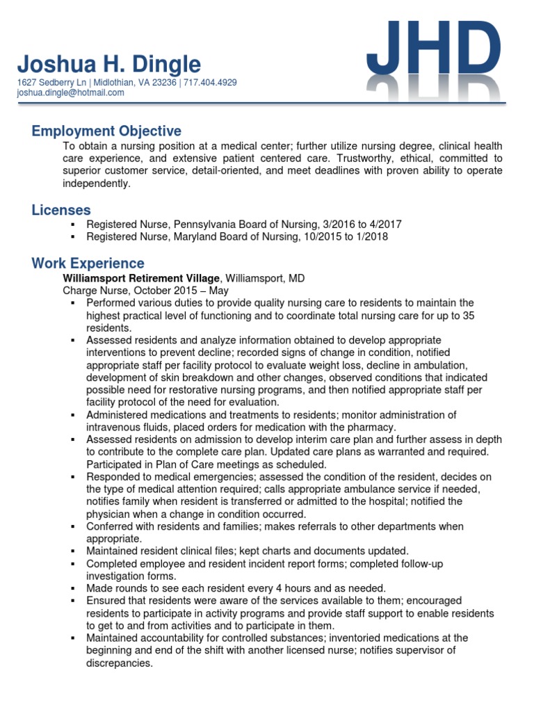 Tequilla Dingle Resume Pdf