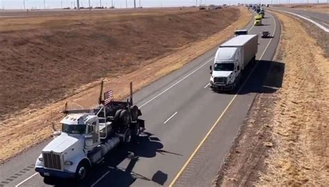 Texas Trucker Convoy