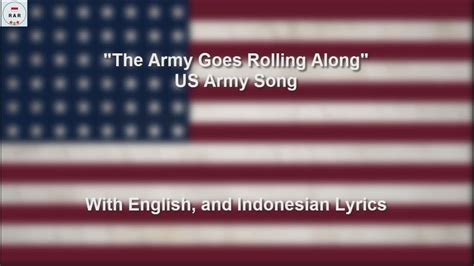 The Army Goes Rolling Along United States Army Song With Lyrics