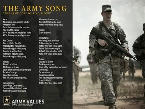 The Army Songs About The Army