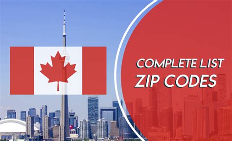 The Complete A Z List Of Canada Zip Code 2025