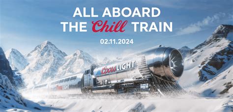 The Coors Light Chill Train