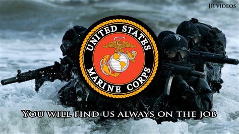 The Marines Hymn Lyrics Usmc Hymn Youtube