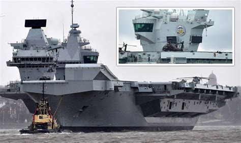 The Most Ex E E Warship In The Royal Navy Hms Prince Of Wales Has A Problem