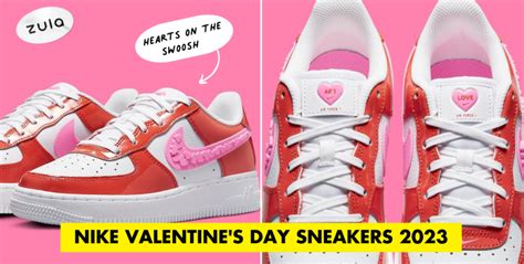 The Nike Valentine S Day 2023 Af1 Sneakers Has Pink Hearts