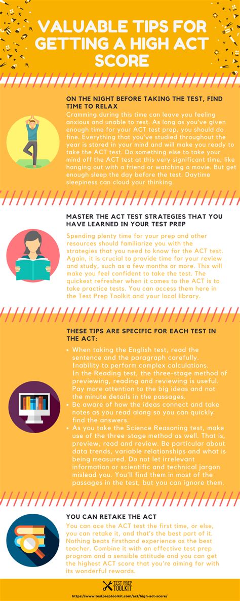 The Rewards Of Having A High Act Score Infographic E Learning