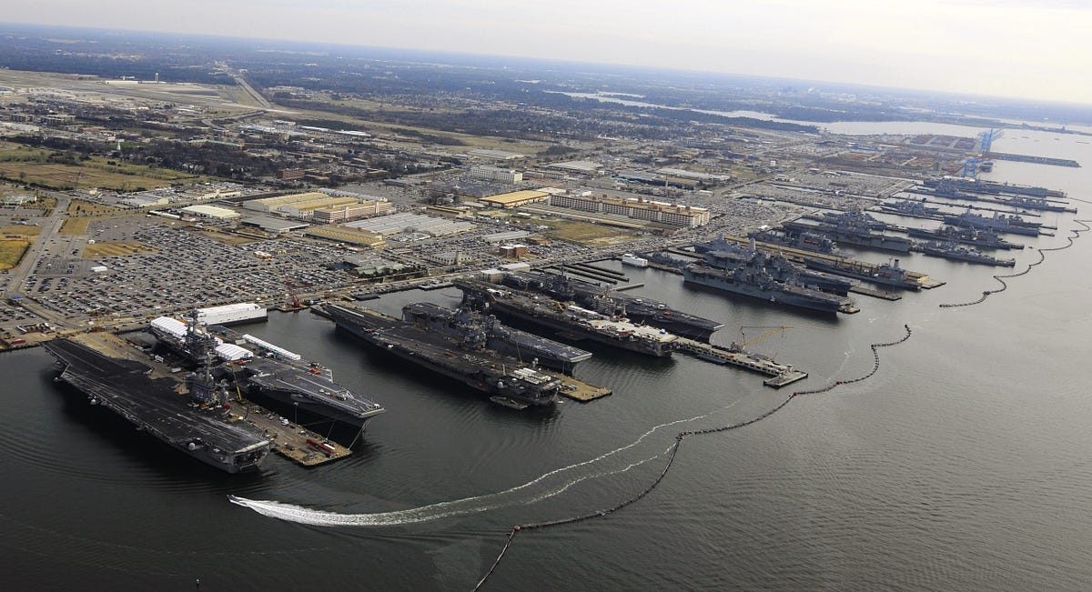 The U S Navy S Biggest Base Is Sinking War Is Boring Medium