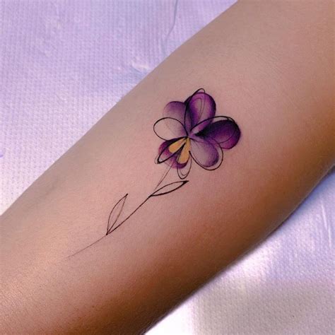 The Ultimate Guide To 15 Tattoo Violet Flower Designs: A Visual Journey