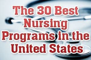 Top 30 Best Nursing Programs In The U S Report Mometrix Blog